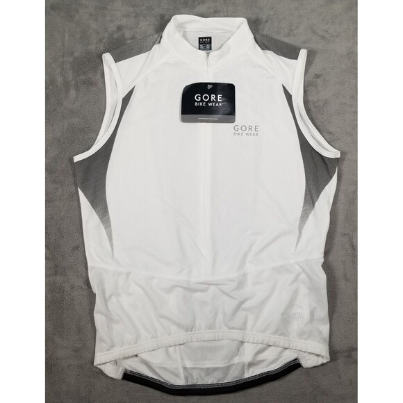 NEW Gore Bikewear Womens Xenon Lady Cycling Jersey White Size 2XL - Picture 1 of 13